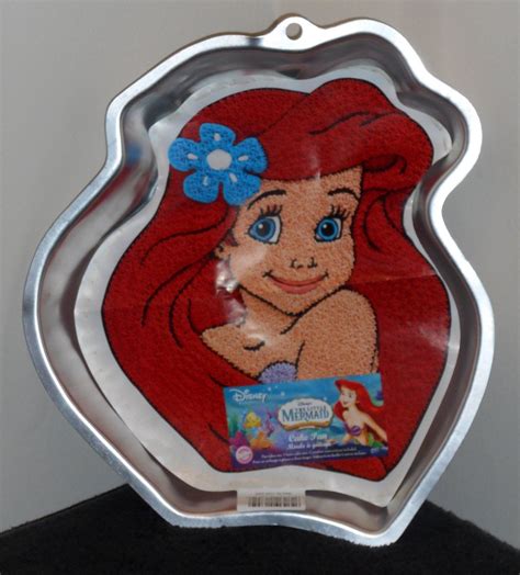 disney cake pans|wilton mermaid cake pan.